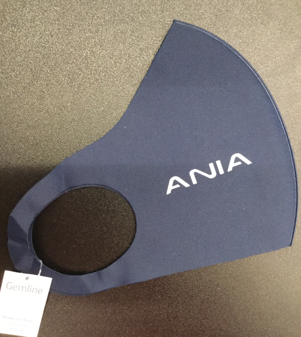 ANIA Reusable Stretch Navy Face Mask